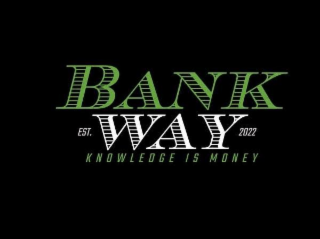 BANK WAY KNOWLEDGE IS MONEY EST. 2022 logo