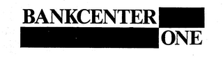 BANKCENTER ONE logo