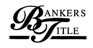 BANKERS TITLE logo