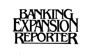 BANKING EXPANSION REPORTER logo