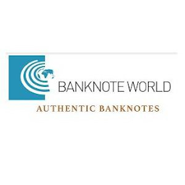 BANKNOTE WORLD AUTHENTIC BANKNOTES logo