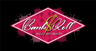BANK$ROLL NAILS AND BEAUTY logo