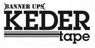 BANNER UPS KEDER TAPE logo