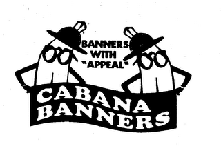 BANNERS WITH "APPEAL" CABANA BANNERS logo