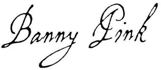 BANNY PINK logo