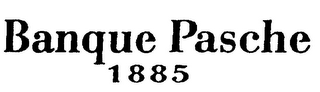 BANQUE PASCHE 1885 logo