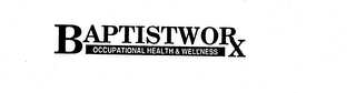 BAPTISTWORX OCCUPATIONAL HEALTH & WELLNESS logo