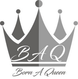 BAQ BORN A QUEEN logo
