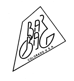 BAR BAG COLORADO U.S.A. logo