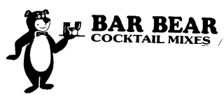 BAR BEAR COCKTAIL MIXES logo