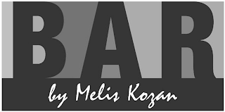 BAR BY MELIS KOZAN logo