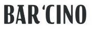 BAR 'CINO logo