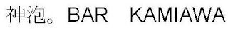 BAR KAMIAWA logo