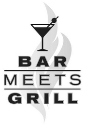 BAR MEETS GRILL logo