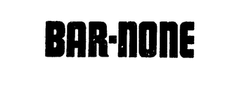 BAR-NONE logo