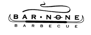 BAR NONE BARBECUE logo