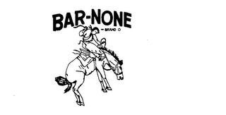 BAR-NONE BRAND O logo