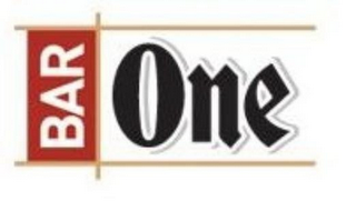 BAR ONE logo