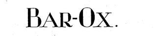 BAR-OX logo