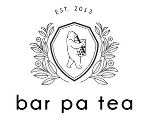 BAR PA TEA EST. 2013 logo