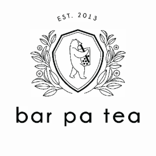 BAR PA TEA EST. 2013 logo