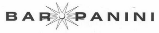 BAR PANINI AND DESIGN logo