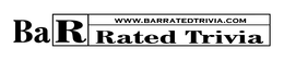 BAR RATED TRIVIA WWW.BARRATEDTRIVIA.COM logo
