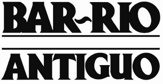 BAR RIO ANTIGUO logo