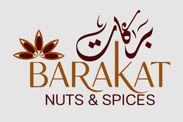 BARAKAT NUTS & SPICES logo