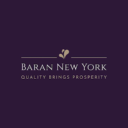 BARAN NEW YORK QUALITY BRINGS PROSPERITY logo