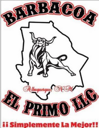 BARBACOA EL PRIMO LLC  !!SIMPLEMENTE LAMEJOR!! ALBUQUERQUE, NM logo