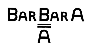 BARBARA A logo