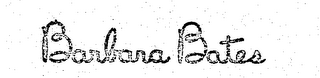 BARBARA BATES logo