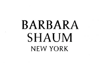 BARBARA SHAUM NEW YORK logo