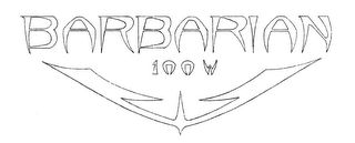 BARBARIAN 100W logo