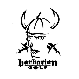 BARBARIAN GOLF logo