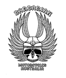 BARBARIAN MOTORCYCLES AUSTRALIA logo