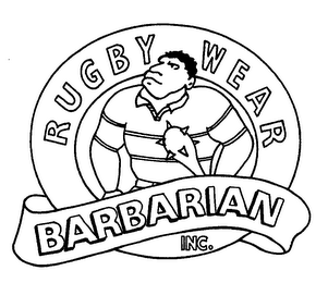 BARBARIAN RUGBY WEAR, INC. logo