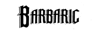 BARBARIC logo