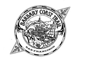 BARBARY COAST TRAIL SAN FRANCISCO logo