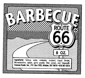 BARBECUE ROUTE 66 logo
