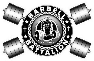 BARBELL BATTALION EST 2016 logo