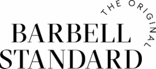 BARBELL STANDARD THE ORIGINAL logo
