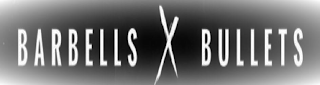 BARBELLS X BULLETS logo