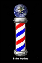BARBER ANYWERE logo