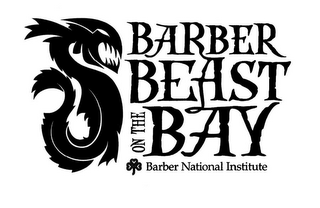 BARBER BEAST ON THE BAY BARBER NATIONALINSTITUTE logo