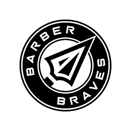 BARBER BRAVES logo