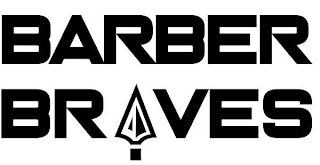 BARBER BRAVES logo