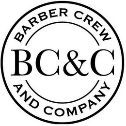 BARBER CREW AND COMPANY logo