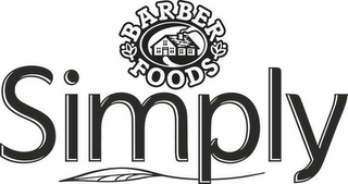 BARBER FOODS SIMPLY logo